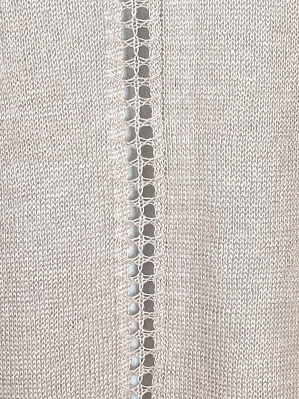 Nanette Lepore Linen Blend Open Cardigan Pink Lightweight Drape L - Picture 10 of 13